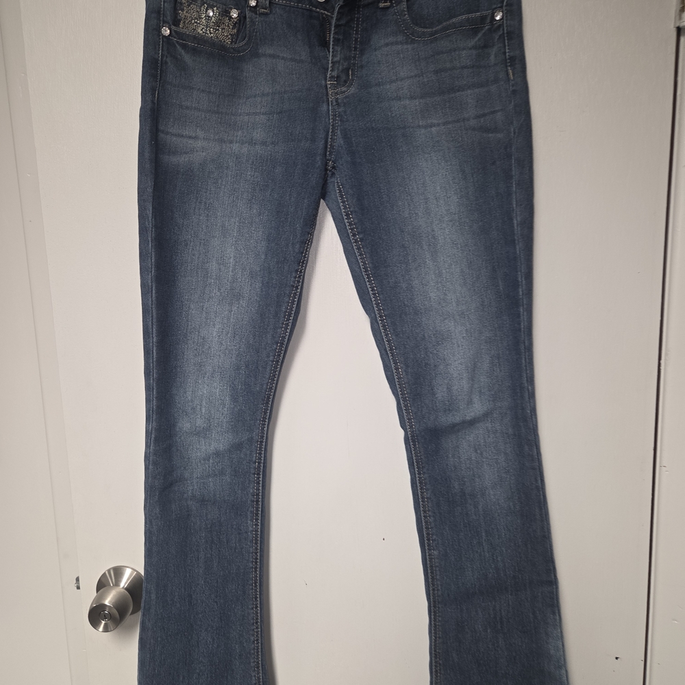 Stylish Indigo Boot Cut Women's Jeans